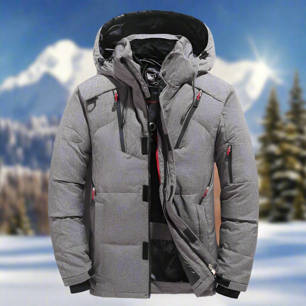 Martín - Chaqueta acolchada impermeable con capucha