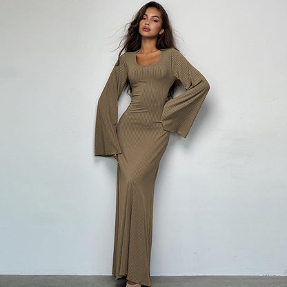 Luciana - Vestido largo elegante mujer