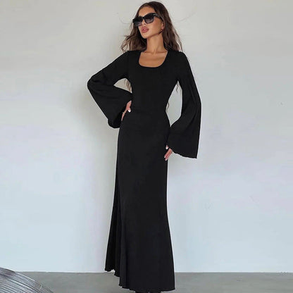Luciana - Vestido largo elegante mujer