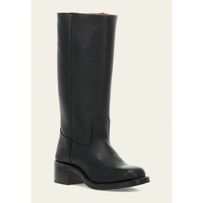 Valeria - Botas altas de cuero con tacón bajo mujer