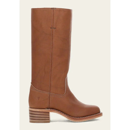 Valeria - Botas altas de cuero con tacón bajo mujer