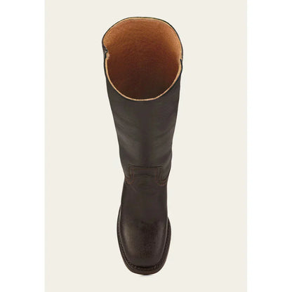 Valeria - Botas altas de cuero con tacón bajo mujer