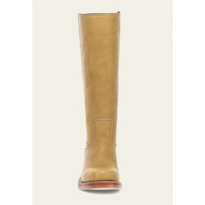 Valeria - Botas altas de cuero con tacón bajo mujer