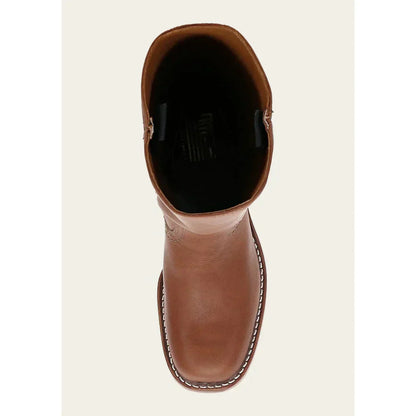 Valeria - Botas altas de cuero con tacón bajo mujer