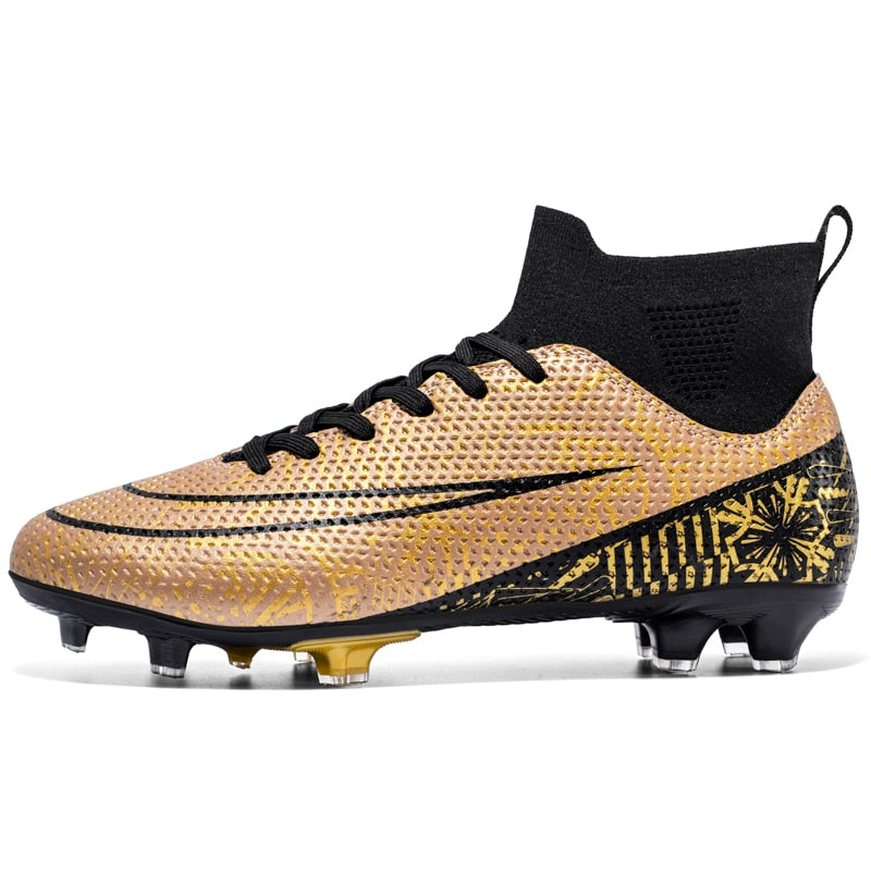 Adrián - Botas de fútbol para hombre con tobillera