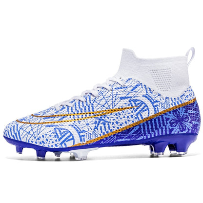 Adrián - Botas de fútbol para hombre con tobillera