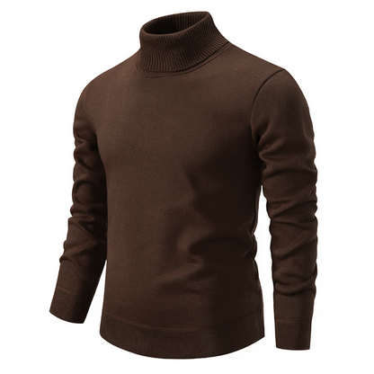 Héctor - Jersey de hombre cuello alto de punto