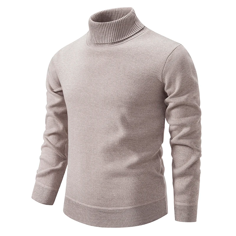 Héctor - Jersey de hombre cuello alto de punto