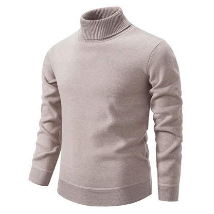 Héctor - Jersey de hombre cuello alto de punto