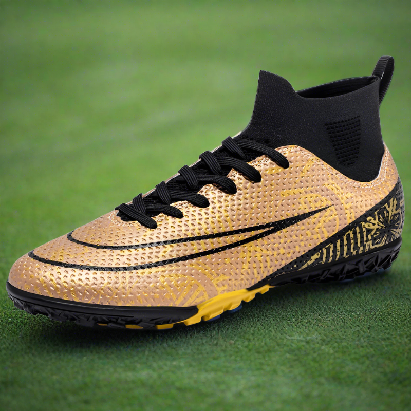 Adrián - Botas de fútbol para hombre con tobillera