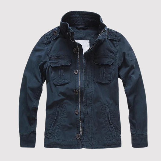 Álvaro - Chaqueta militar para hombre con estampado camuflaje