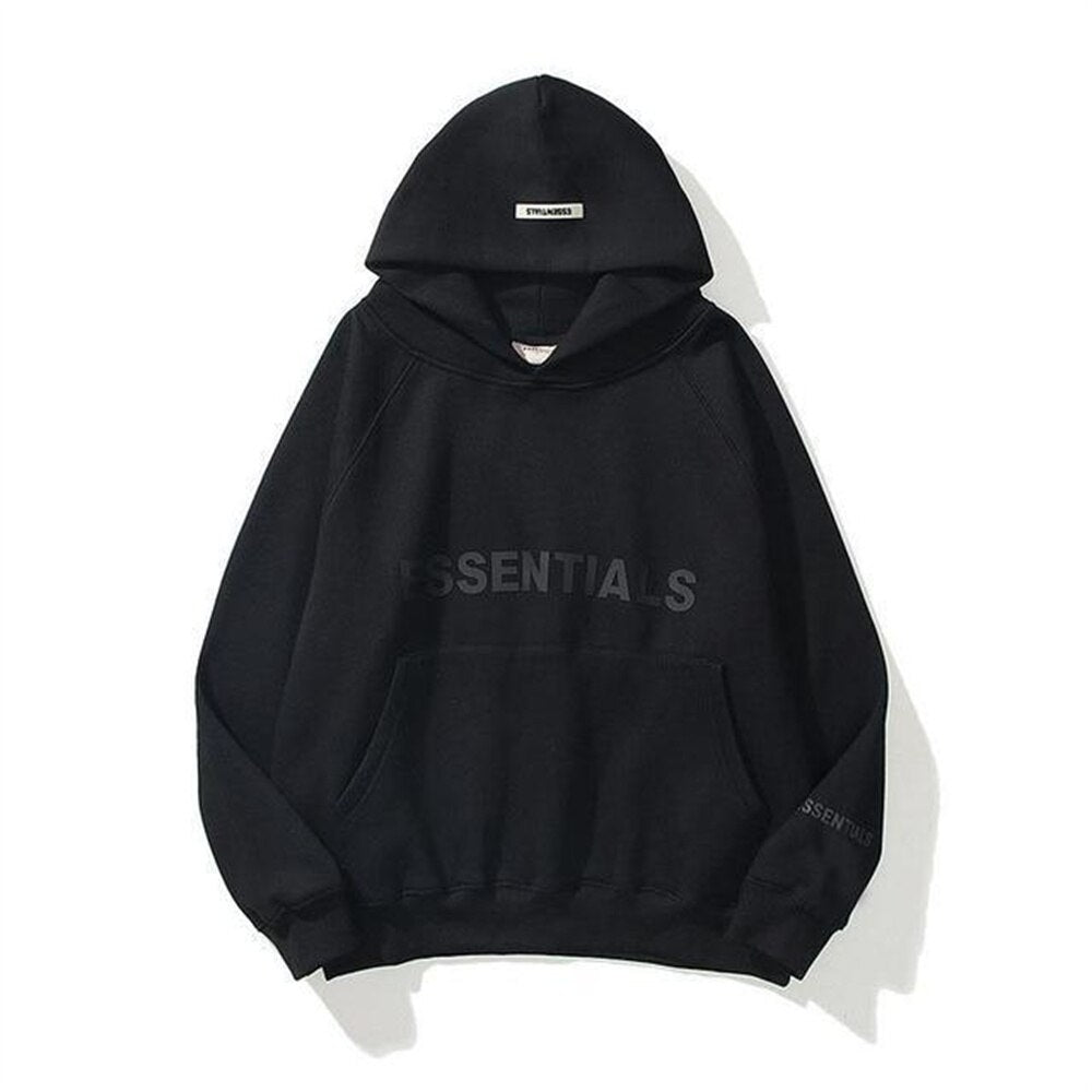 Daniel - Sudadera unisex con capucha y estampado frontal