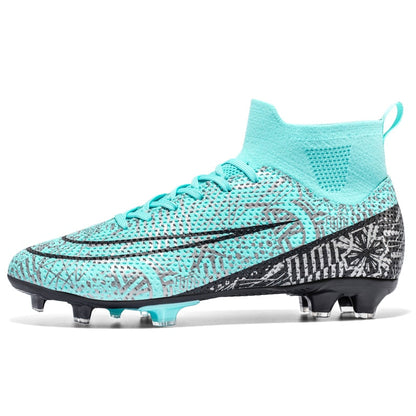 Adrián - Botas de fútbol para hombre con tobillera