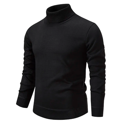 Héctor - Jersey de hombre cuello alto de punto
