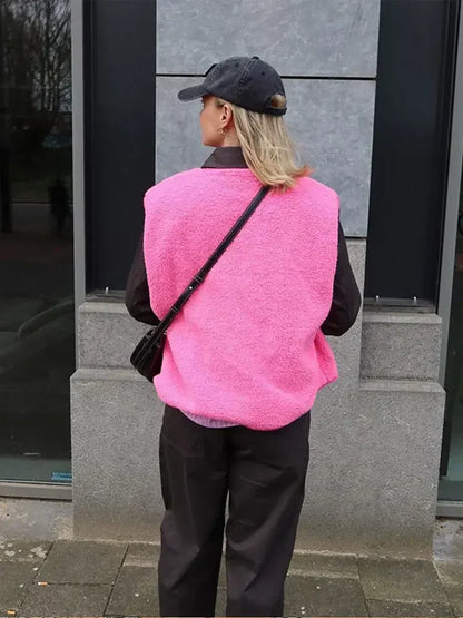 Clara - Chaleco de mujer sin mangas con diseño acolchado