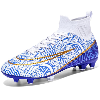 Adrián - Botas de fútbol para hombre con tobillera