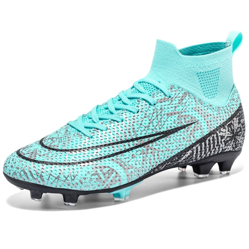 Adrián - Botas de fútbol para hombre con tobillera