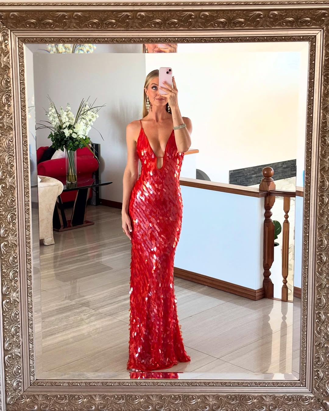 Daniela - Vestido de noche con lentejuelas