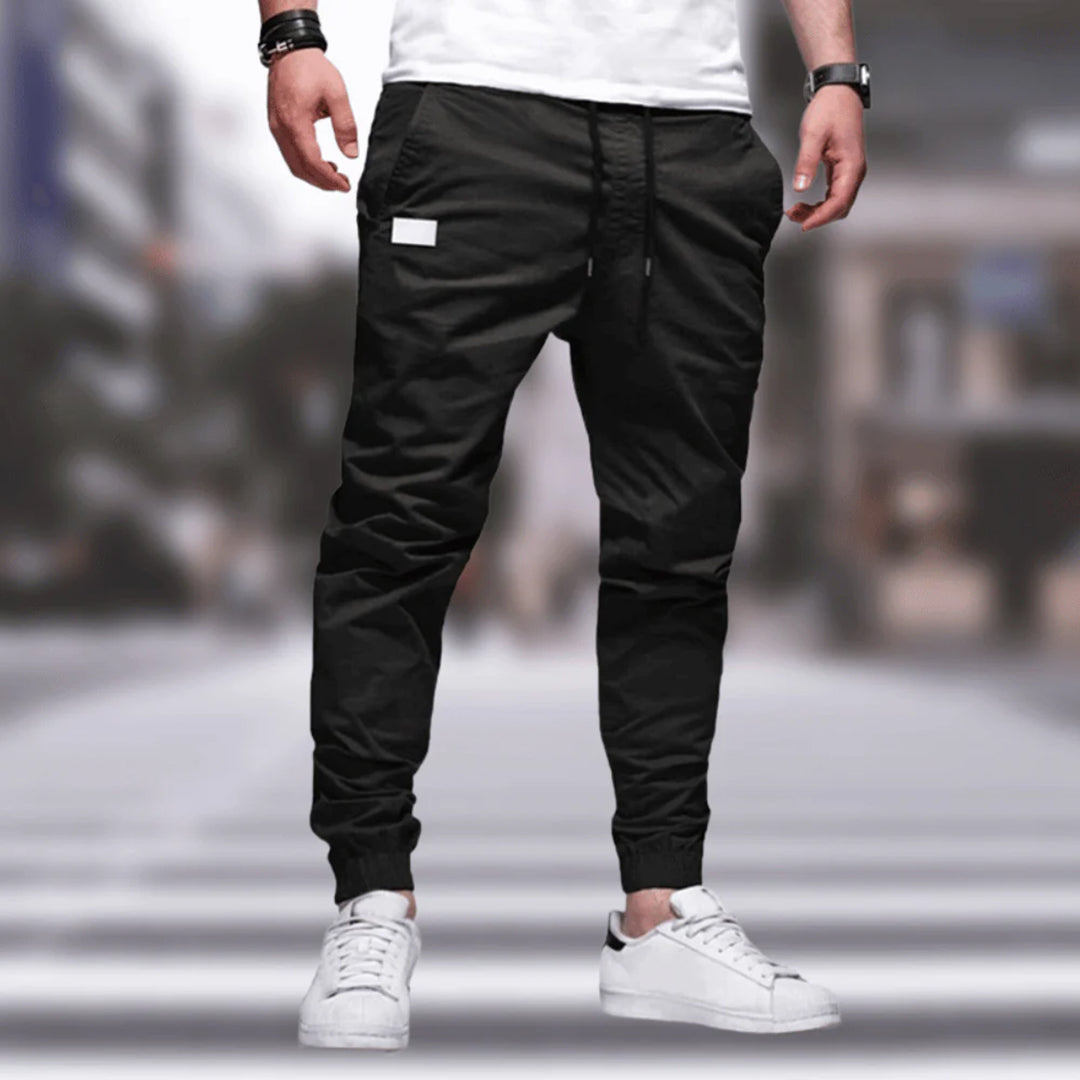 Marco - Pantalón jogger con cordón ajustable para hombre