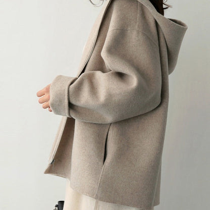 Elena - Chaqueta casual de mujer con capucha y cremallera