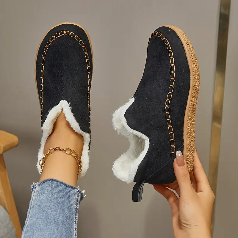 Clara - Zapatos de invierno para mujer con forro cálido