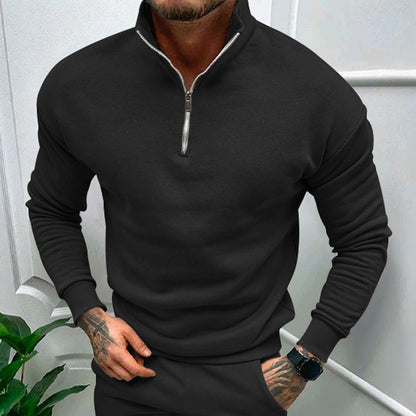 Lucas – Sudadera de Media Cremallera Hombre