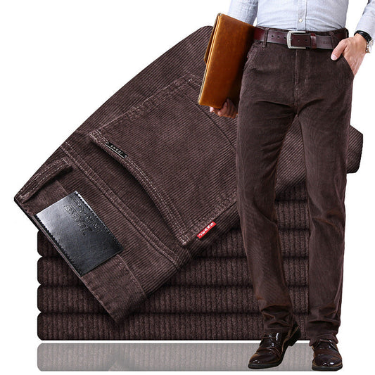 Gabriel - Pantalón de pana para hombre estilo casual