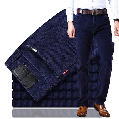 Gabriel - Pantalón de pana para hombre estilo casual