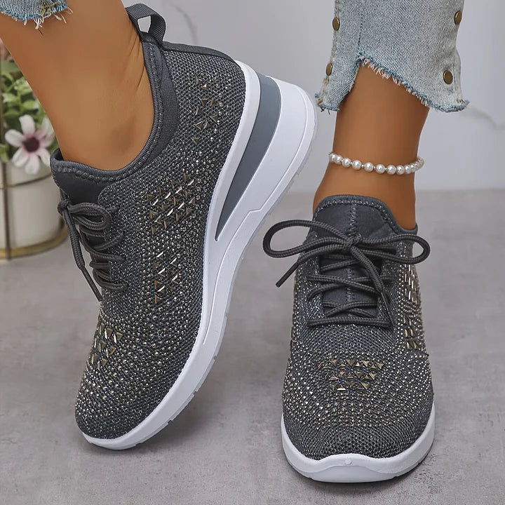 Emma - Zapatillas deportivas de mujer con pedrería