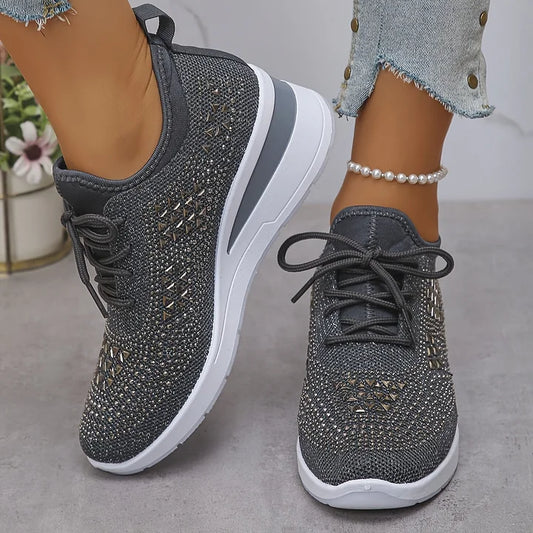 Emma - Zapatillas deportivas de mujer con pedrería