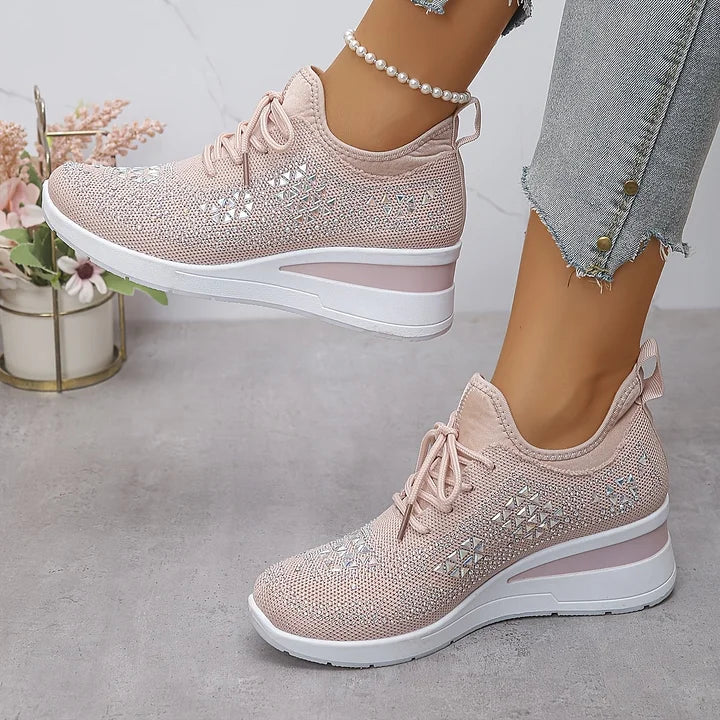 Emma - Zapatillas deportivas de mujer con pedrería