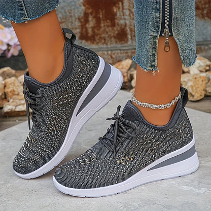 Emma - Zapatillas deportivas de mujer con pedrería