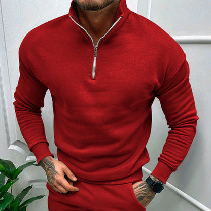 Lucas – Sudadera de Media Cremallera Hombre