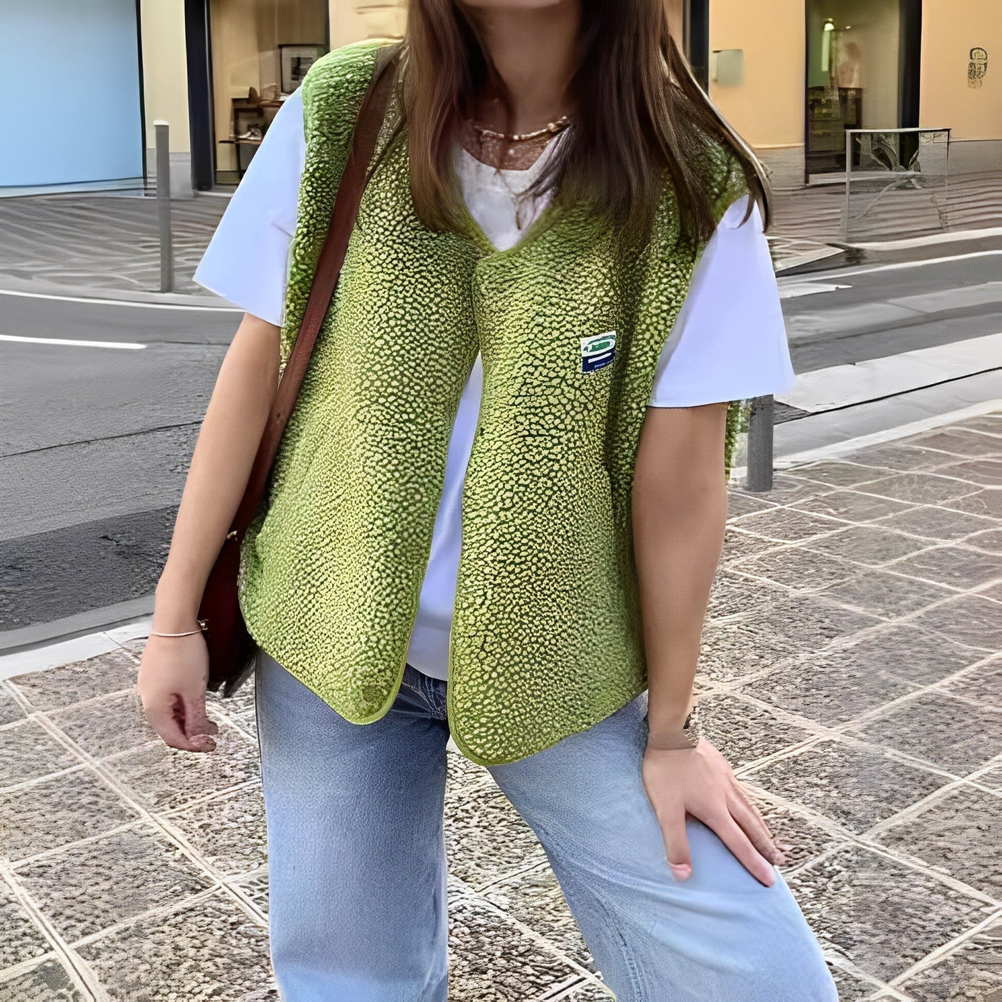 Sofía – Chaleco de Borreguito Mujer