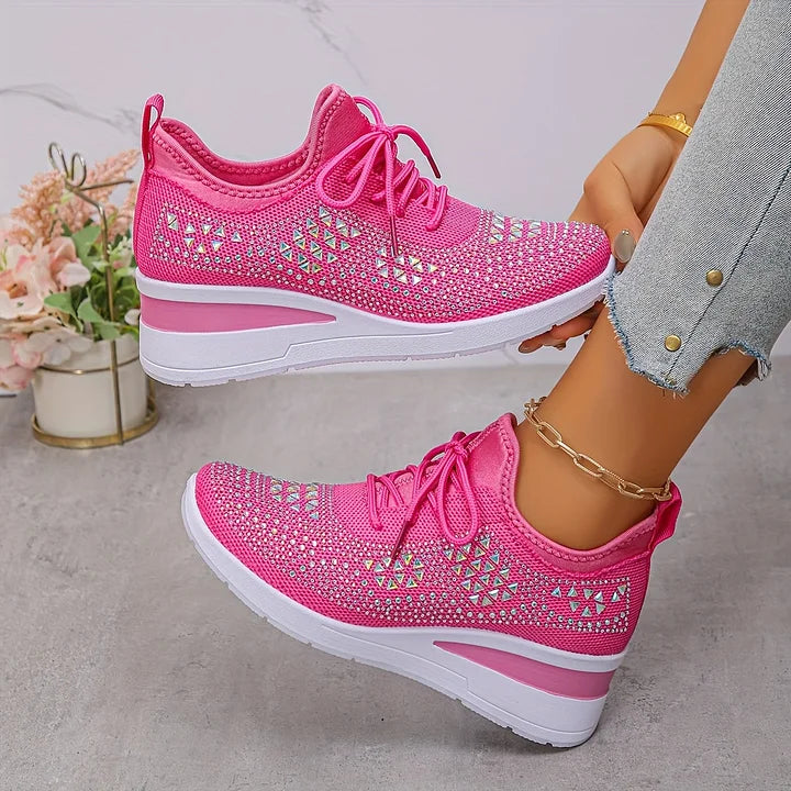 Emma - Zapatillas deportivas de mujer con pedrería