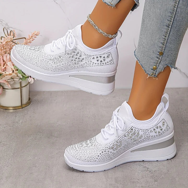 Emma - Zapatillas deportivas de mujer con pedrería