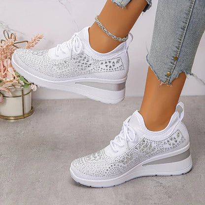 Emma - Zapatillas deportivas de mujer con pedrería