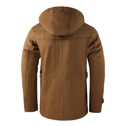 Andrés - Chaqueta de hombre con capucha desmon