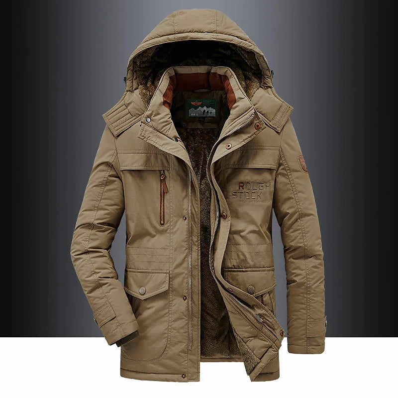 Adrián - Abrigo acolchado hombre invierno