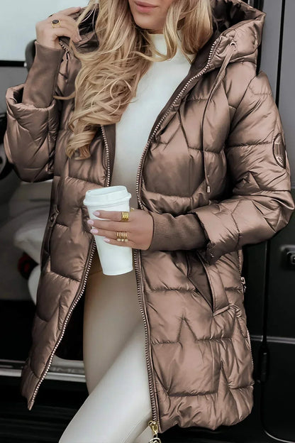 Valentina - Chaqueta acolchada de mujer con capucha