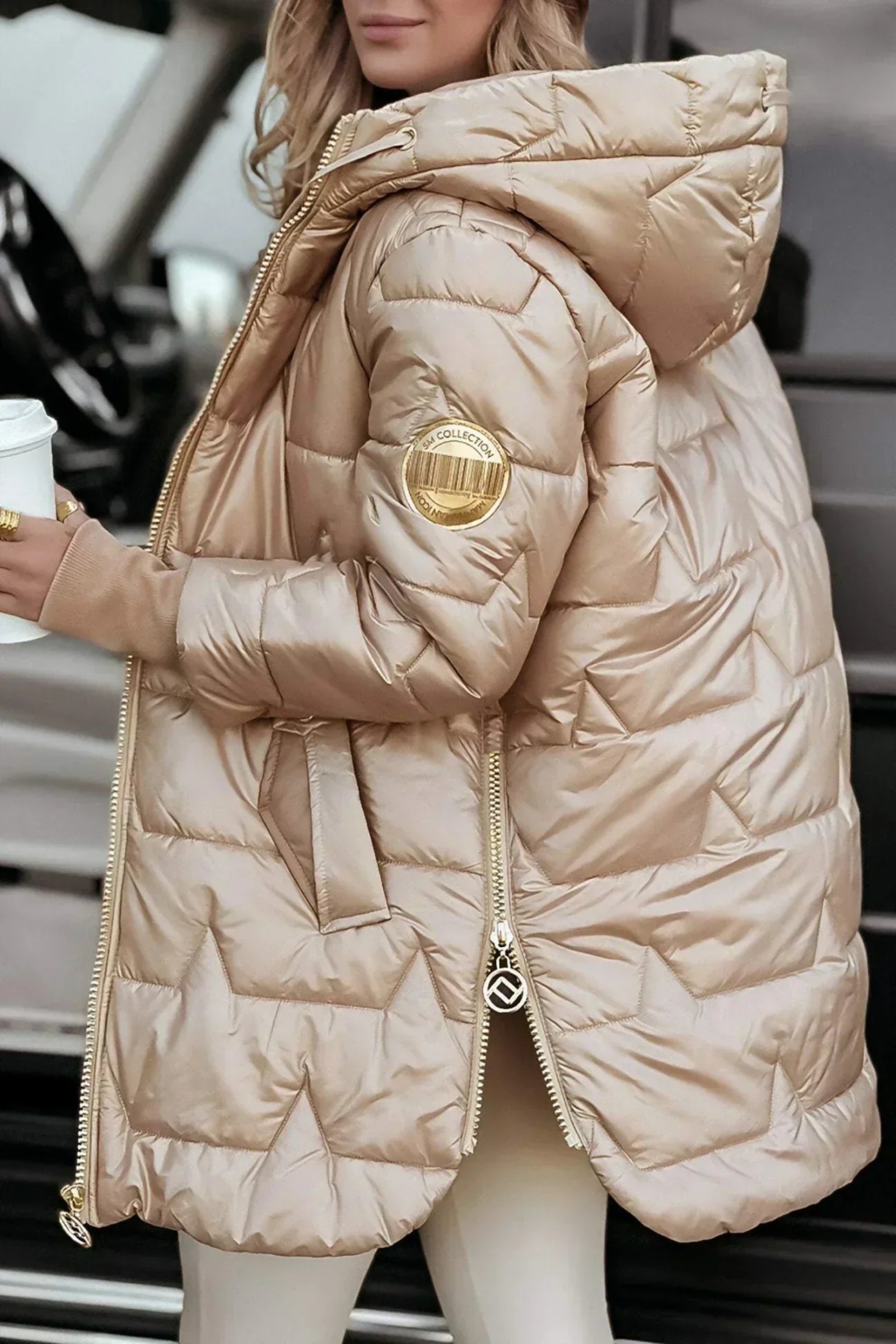 Valentina - Chaqueta acolchada de mujer con capucha