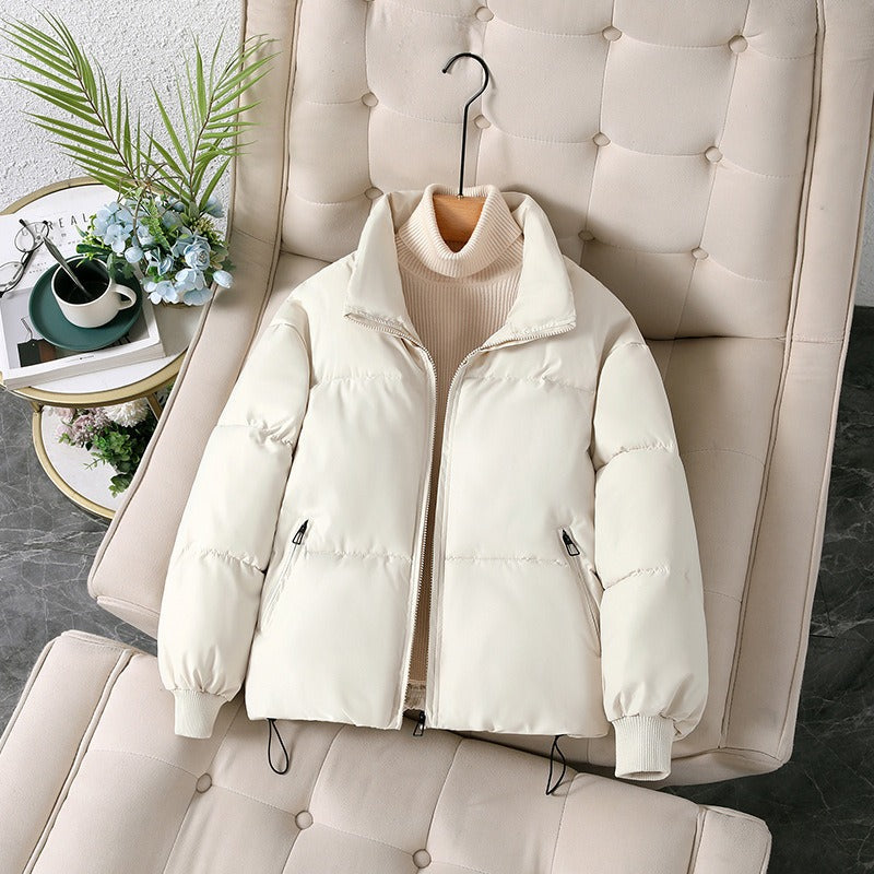 Clara - Chaqueta acolchada corta con cremallera mujer
