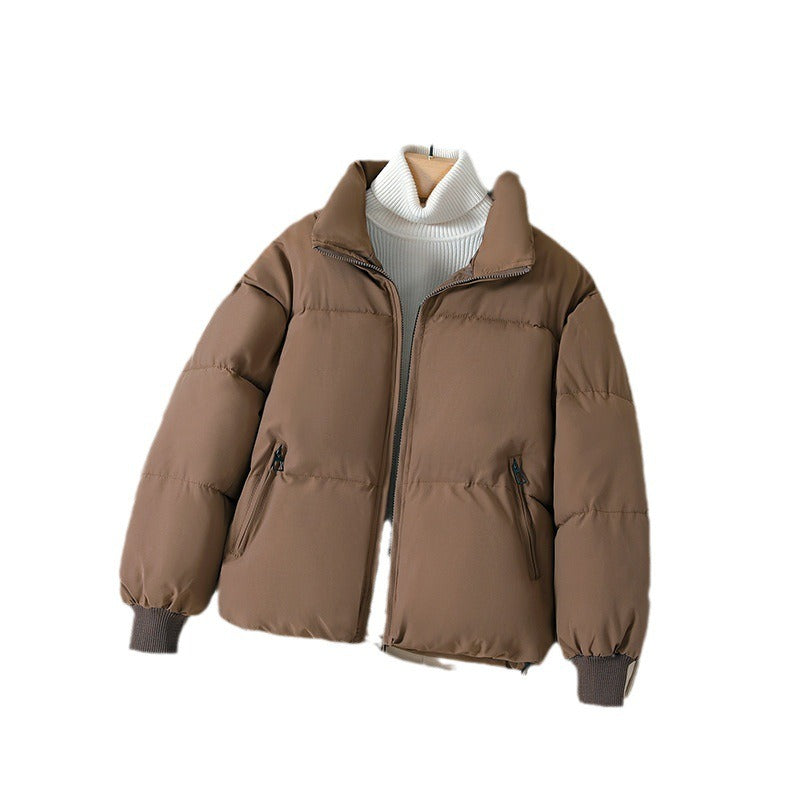 Clara - Chaqueta acolchada corta con cremallera mujer