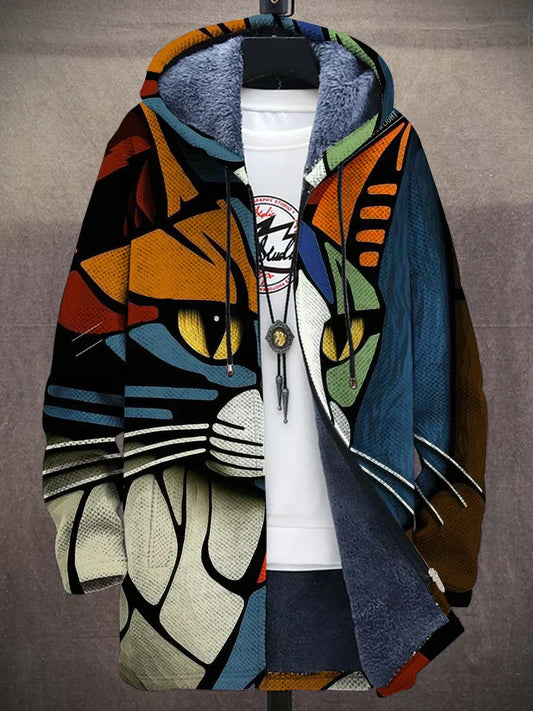 Damián – Chaqueta con Capucha Estampada para Hombre