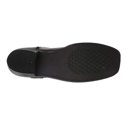 León - Botas cortas de hombre estilo motero con tacón bajo