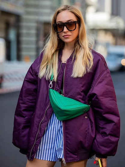 Renata – Chaqueta acolchada oversize para mujer