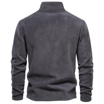 Daniel - Jersey polar con cremallera al cuello hombre