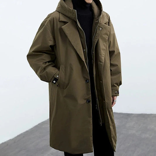 Hugo – Abrigo técnico oversize hombre