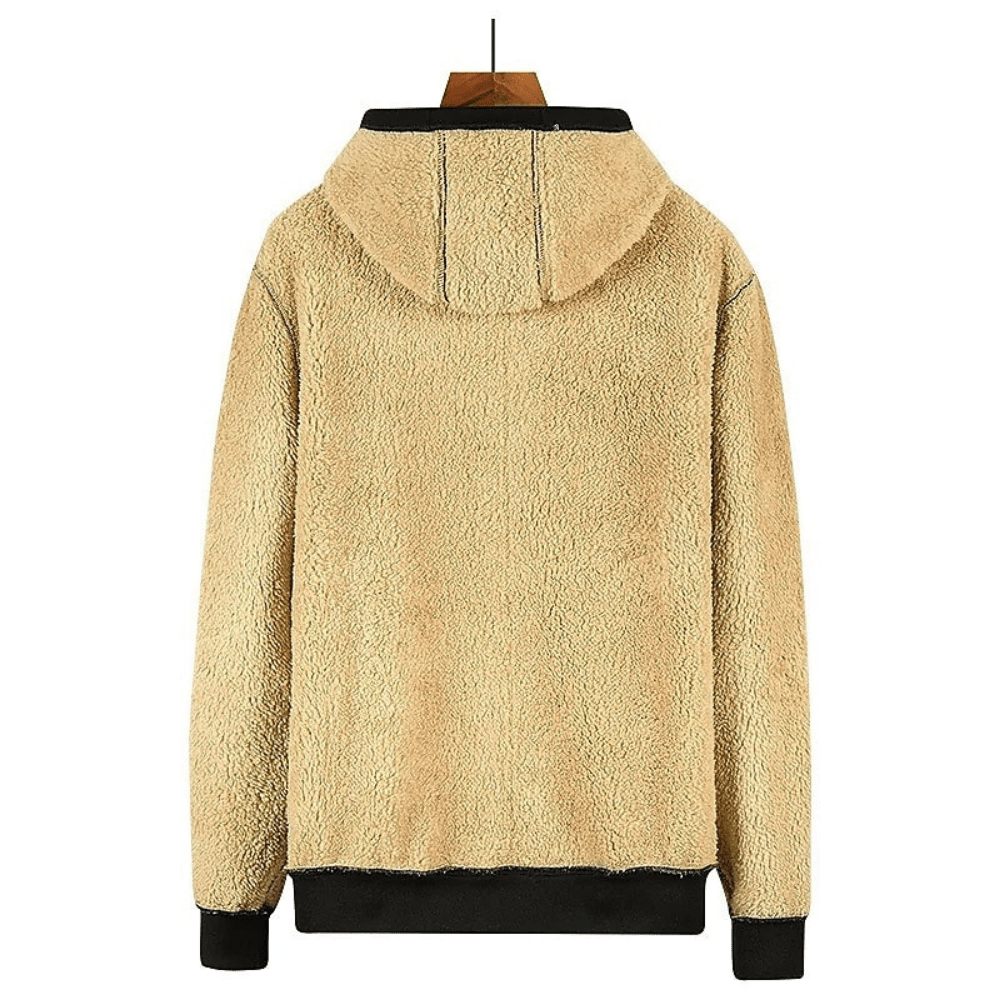 Marco - Sudadera con capucha para hombre forrada