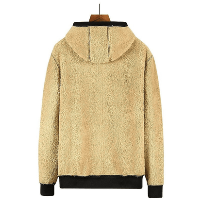 Marco - Sudadera con capucha para hombre forrada
